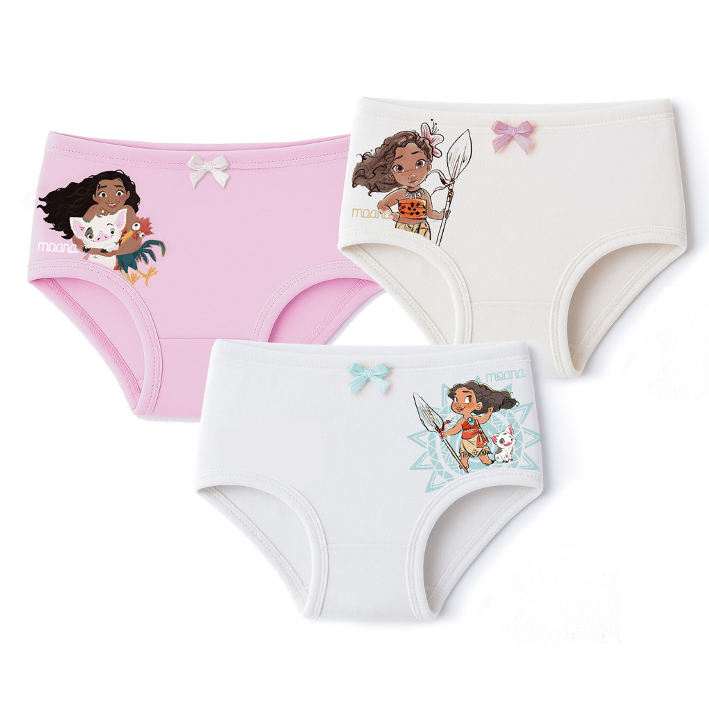 Kit com 3 Calcinhas Infantis Cotton Comfort Estampadas | Conforto Diário