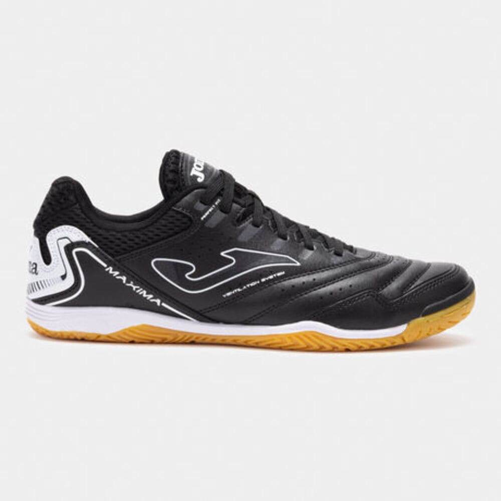 Chuteira Joma Futsal Maxima Preto/Branco Oficial + NF em Oferta na Shopee