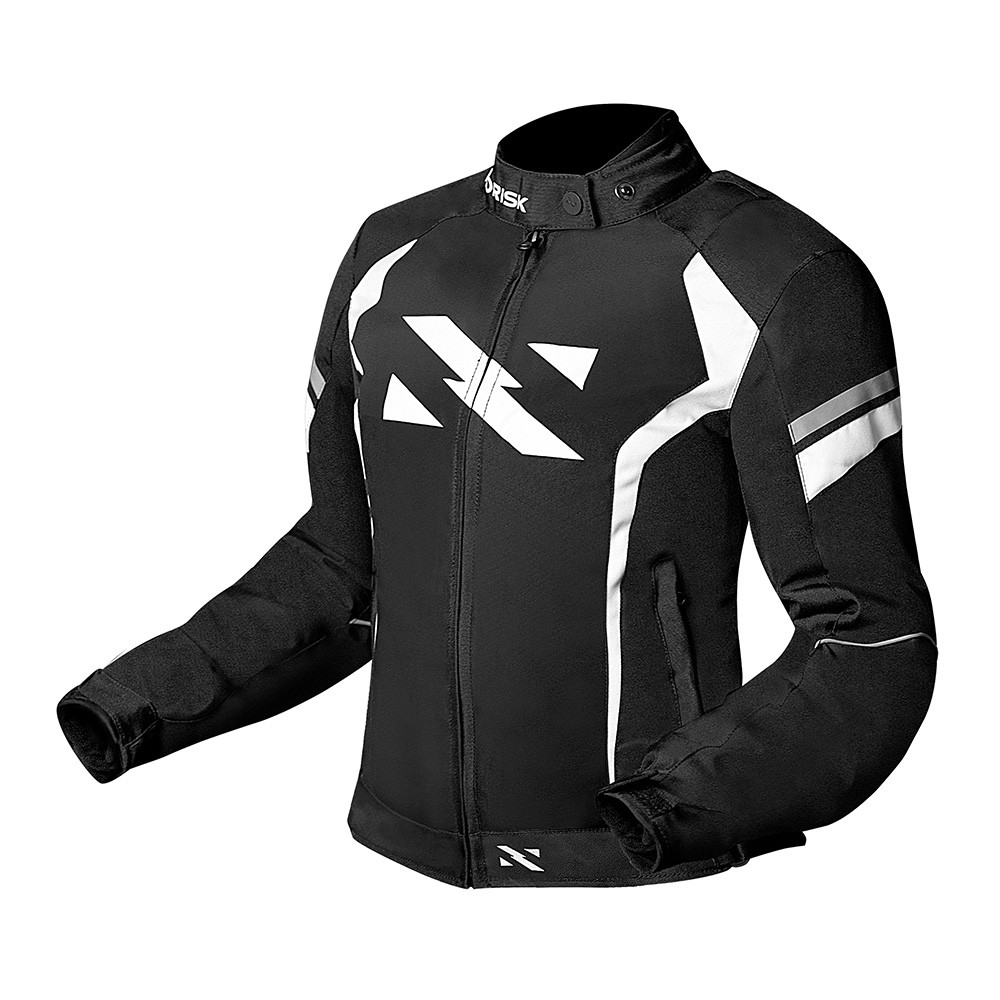Jaqueta Norisk Feminina Tornado Preto e Branco