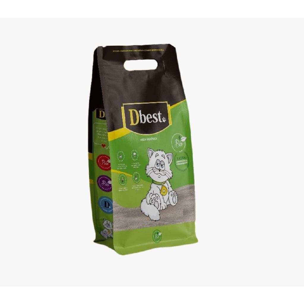 Areia Higiênica Dbest Bio Fina para Gatos 4kg em Oferta na Shopee