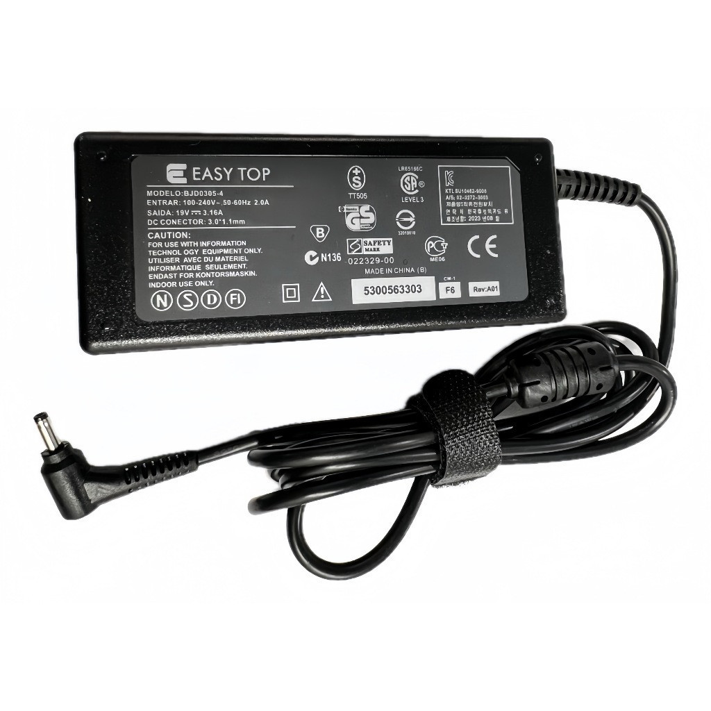 Carregador Samsung Np350xaa 19v 2.1a Pa-1400-96 (ad-4019) amperagem 2.1A pino fino
