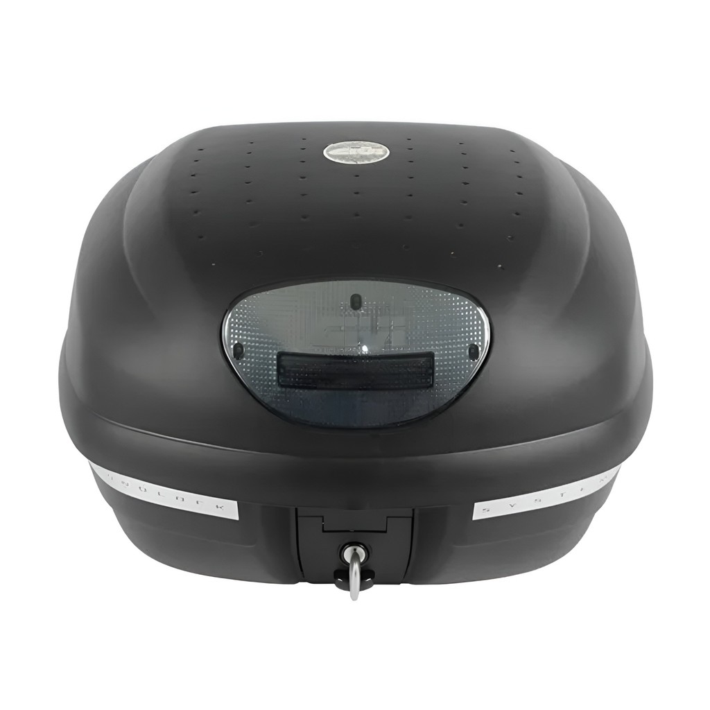 Baú Bauleto Givi Monolock E33NT Point Fumê Preto 33 Litros