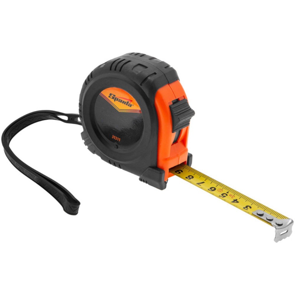Trena emborrachada fita aço 16mmx3m c/ trava 3131155 Sparta