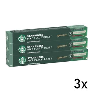 Combo 30 cápsulas Starbucks Pike Place Roast by Nespresso® em Oferta na Shopee