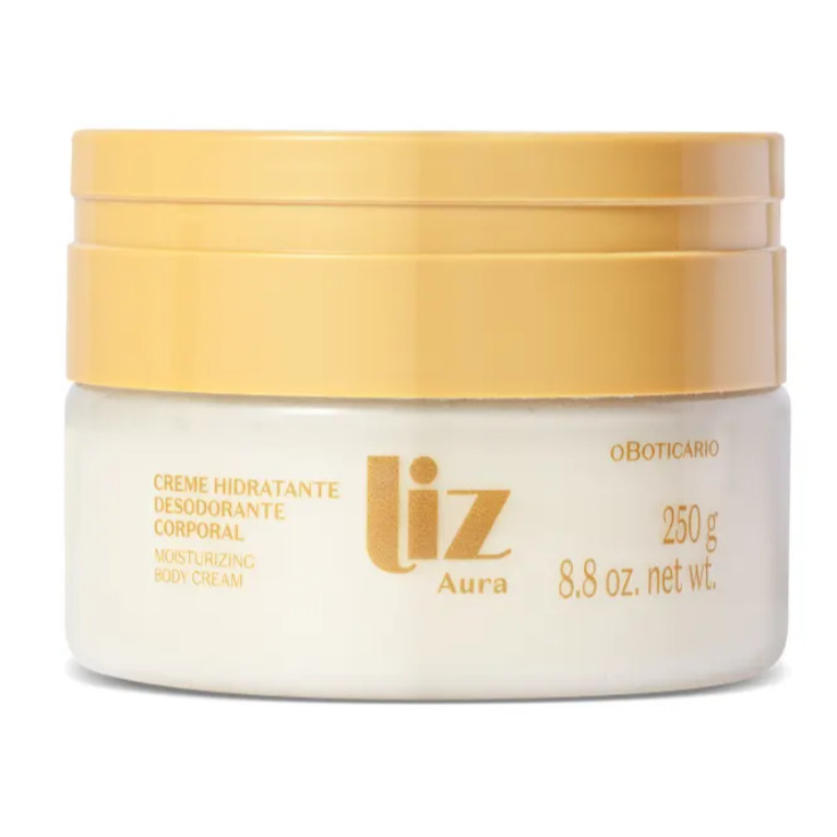 Boticário Creme Hidratante Desodorante Corporal Liz Aura 250g