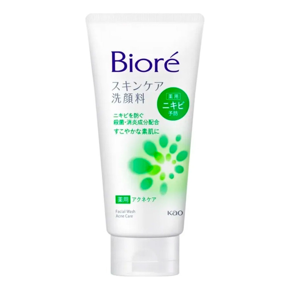 Bioré Skincare Facial Wash Acne Care Sab Limpeza Facial 130g