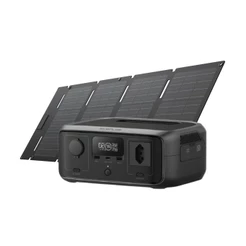 Kit Gerador Energia River 3 245w 110V + Placa Solar 60w Ecoflow