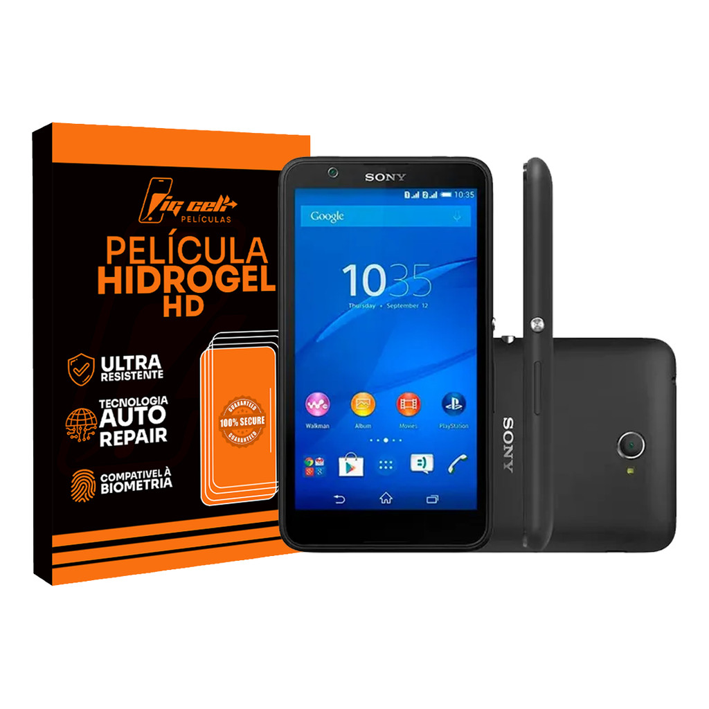 Película Hidrogel Sony Xperia E4 Hd Anti Reflexo