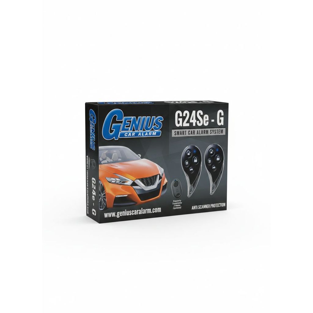 Alarme Automotivo Genius G24Se-G Segurança Total Controle
