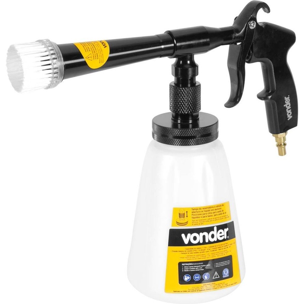 Vonder Pistola Tornador para limpeza com rolamento