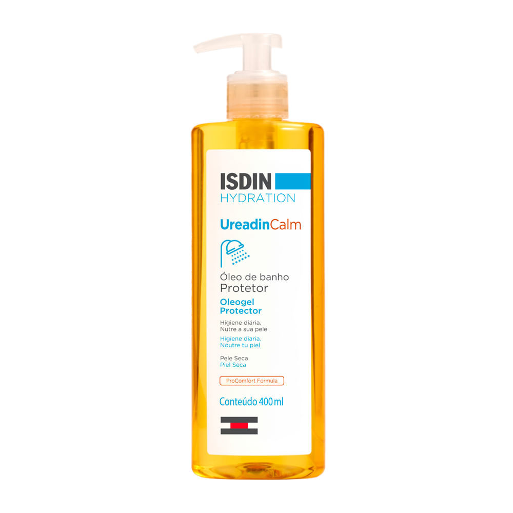 Ureadin Calm Isdin Hydration Óleo de Banho Protetor 400ml em Oferta na Shopee