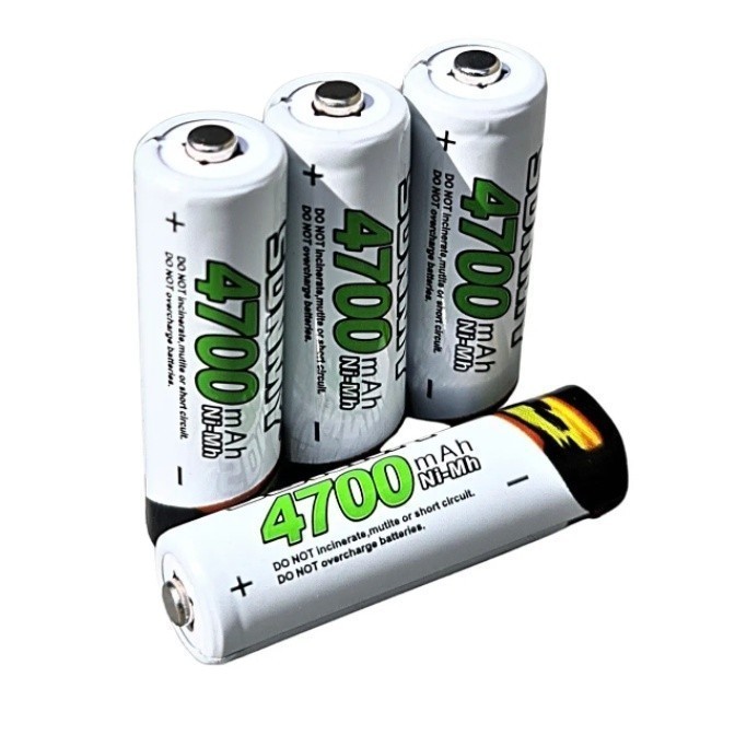 Pilhas Recarregáveis AA 4 Unidades – Ideal para Teste e Uso Diário em Oferta na Shopee