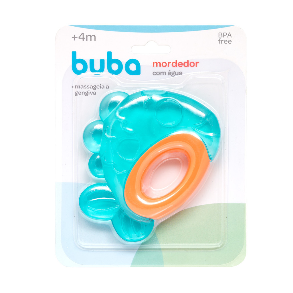 Mordedor com Água Massageador de Gengiva Peixe Buba em Oferta na Shopee