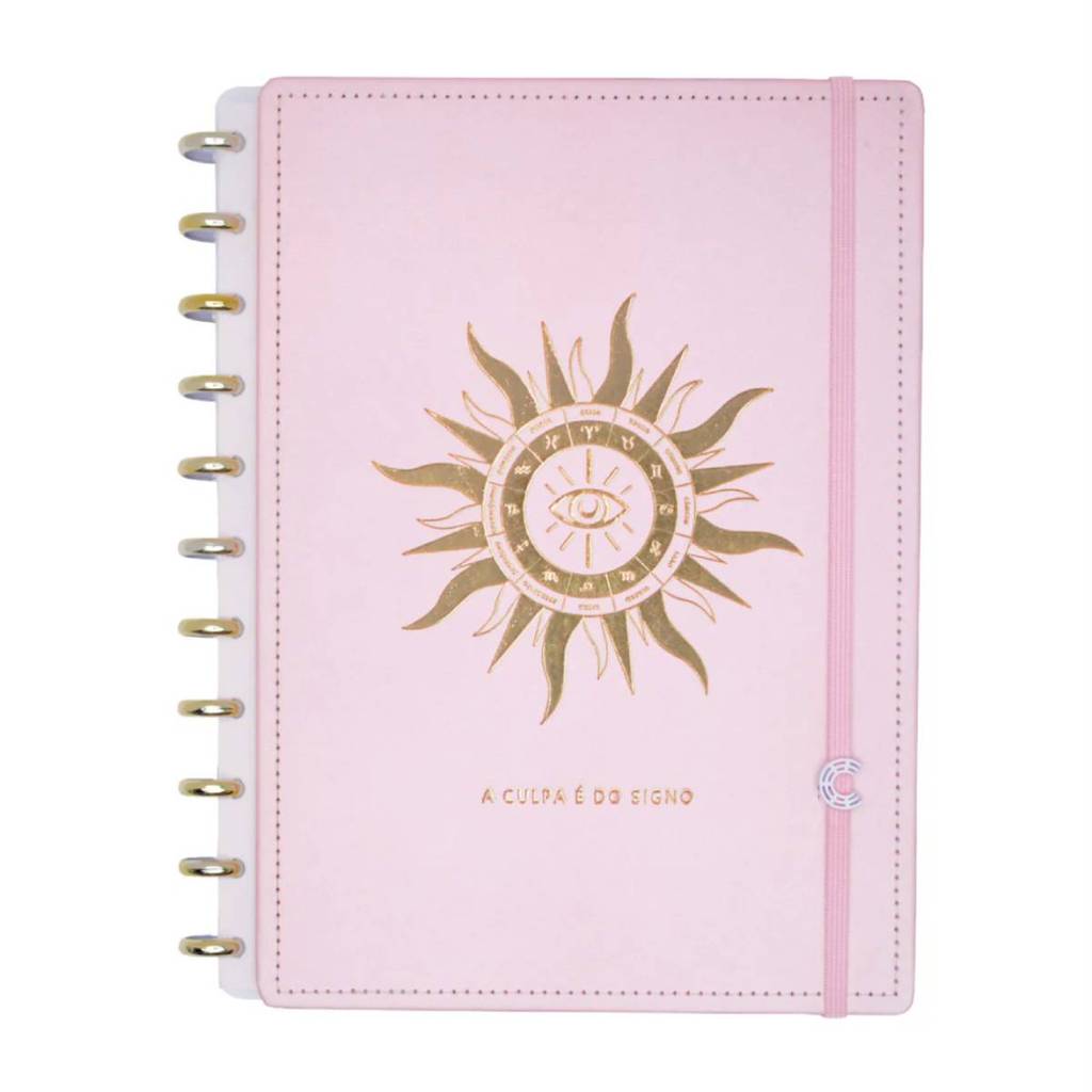 Caderno inteligente médio A Culpa é do Signo by Mica Rocha CIMD3415 em Oferta na Shopee