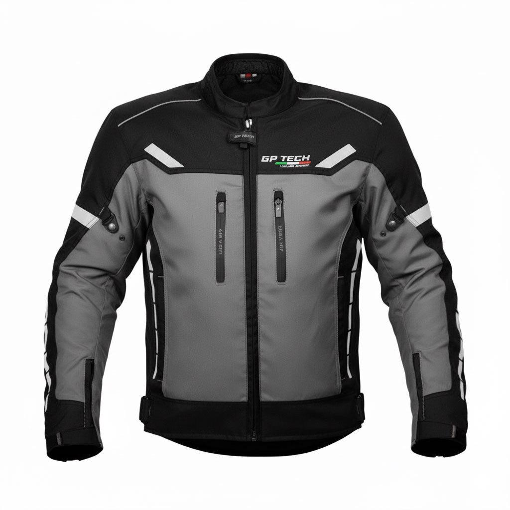 JAQUETA MOTOCICLISTA GP TECH ESSENCE 2 C/ PROTEÇÕES em Oferta na Shopee