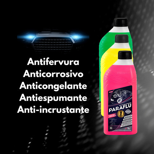 Aditivo De Radiador Pronto Para Uso Paraflu Galão 5 Litros Rosa · foto 2