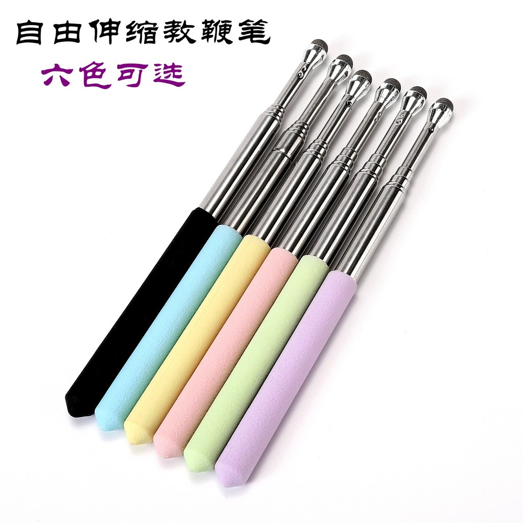 Caneta ponteiro de toque retrátil multifuncional, caneta para quadro branco, haste de ensino, tela sensível ao toque, ca
