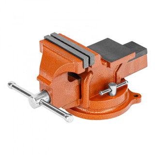 Torno de bancada base giratória N°4 com bigorna - Sparta em Oferta na Shopee