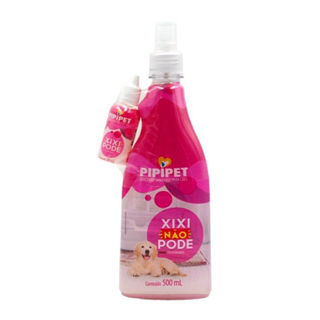 Educador Sanitário para Cães Pipipet Xixi Não Pode 500ml + Xixi Pode 30ml em Oferta na Shopee