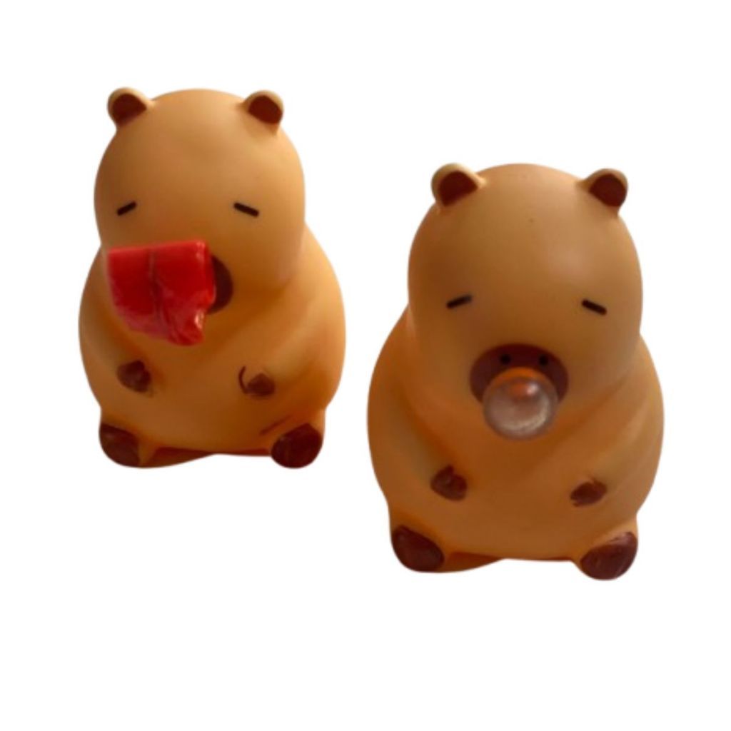 Capivara Anti Stress  Aperta Língua de Sogra/ Bolha de Chiclete 7cm