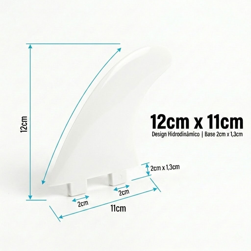 Quilha De Plástico Equipamento Para Surf Estabilizadores Prancha 5 Unidades