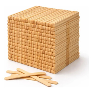 Palito Sorvete Picolé Madeira Multiuso Escolar Artesanato 500 1000 2000unid em Oferta na Shopee