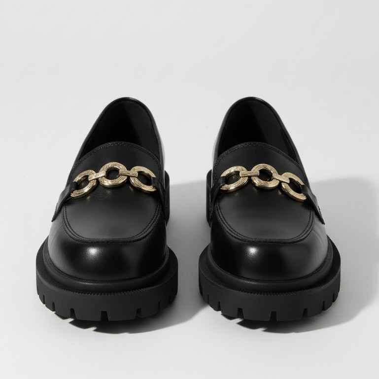 Sapato Mocassim Feminino Tratorado Oxford Plataforma Chique e Confortável macio