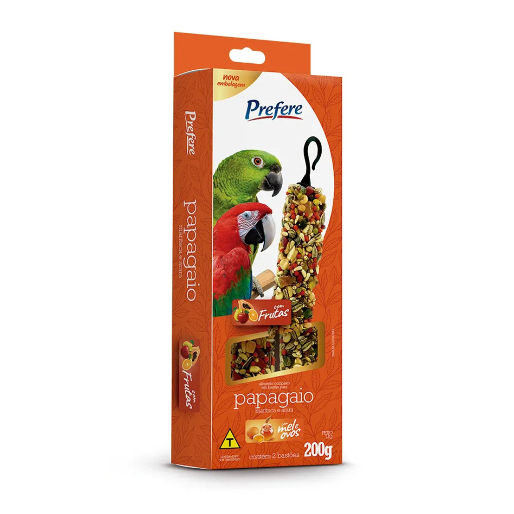 Prefere Bastão Papagaio com Frutas (200g)