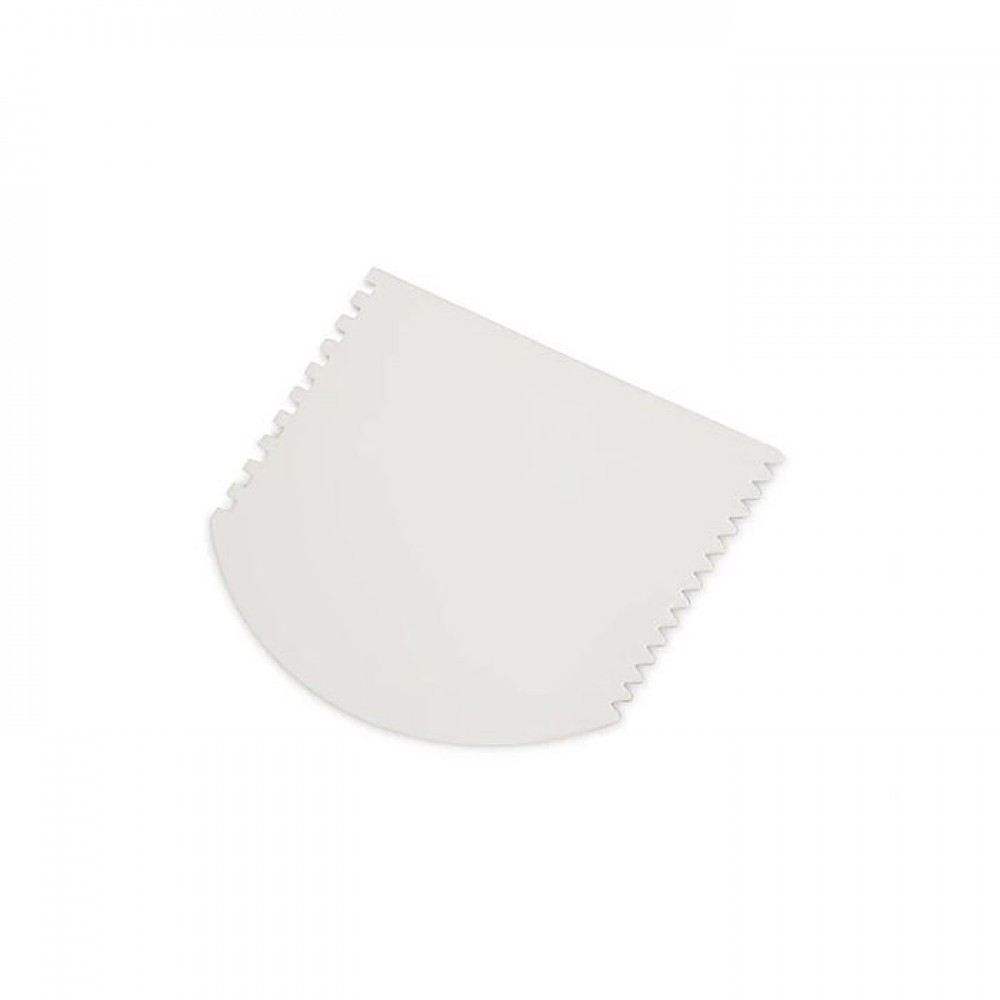 RASPADOR 4 FACES POLIPROPILENO 11,5x12,7CM BRANCO RF-04