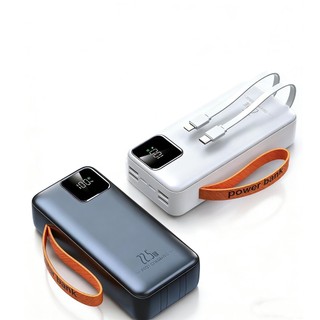 Carregador Portátil grande 50000mah/30000mah/2000mah/10000mah Turbo 22,5W PD carregamento…