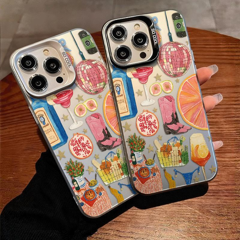 Capa De Telefone iPhone11 12 13 14 15 16 17 AIR Pro Max plus Retro À Prova D'água De Choque E Dissipação De Calor em Oferta na Shopee