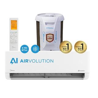 Ar Condicionado Split Midea Hi Wall Inverter AI AirVolution 9.000 BTU/h Frio Monofásico 4…
