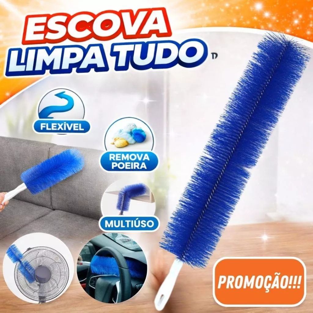 Escova De Ventilador Microfibra Flexível Dobrável Removedor De Poeira Multiuso Para Ar Condicionado E Janela — imagem 1