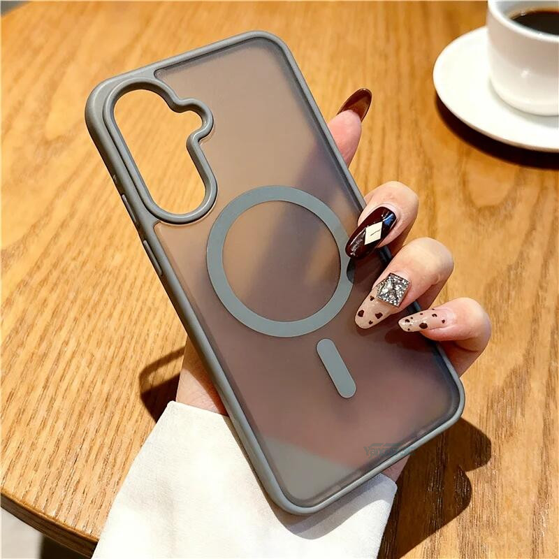 Capa Magnética À Prova De Choque Para Samsung Galaxy A56 A55 A36 A35 A16 S26Ultra S25 FE Caso De Carregamento Durável
