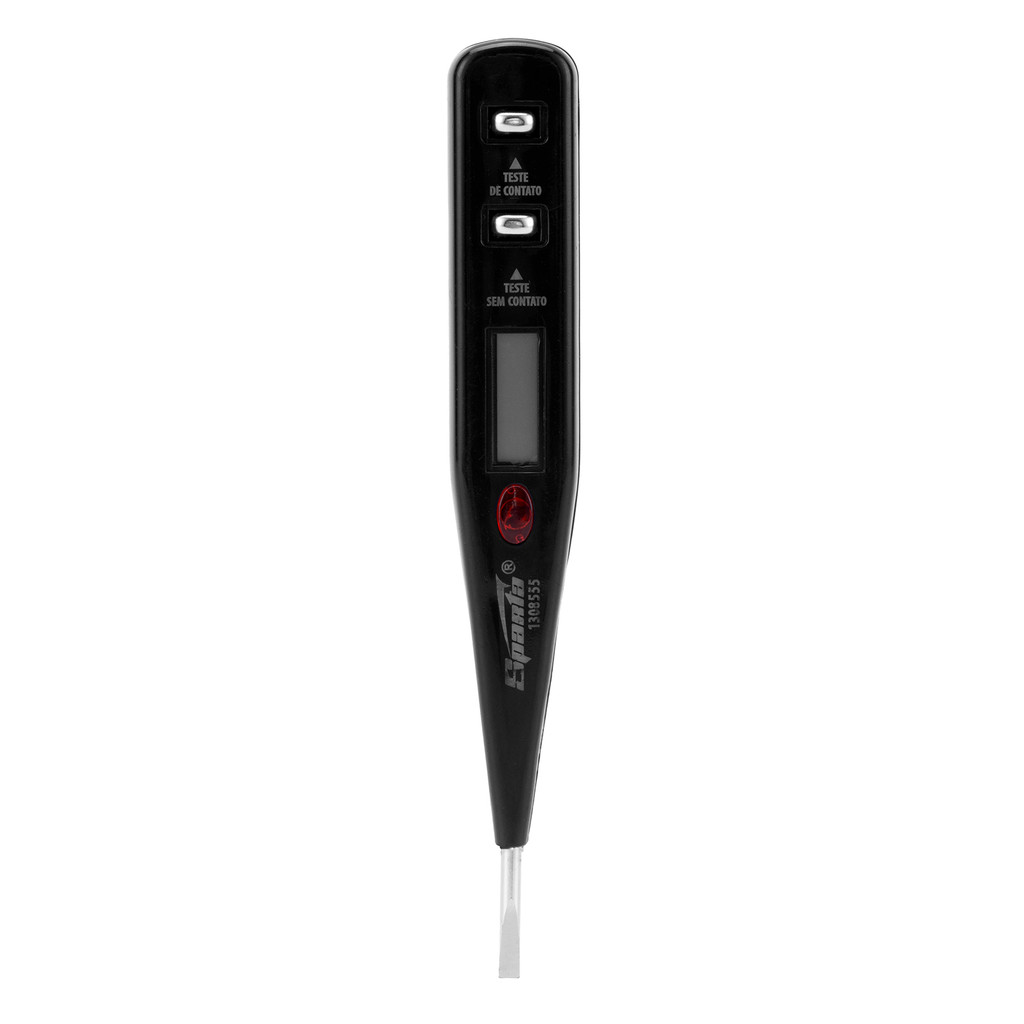 Chave Teste De Tensão Multiteste Digital Até 220V LCD Sparta