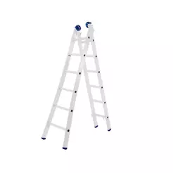 Escada Mor Alumínio 5202 Dupla 2x6 Degraus 3.9M