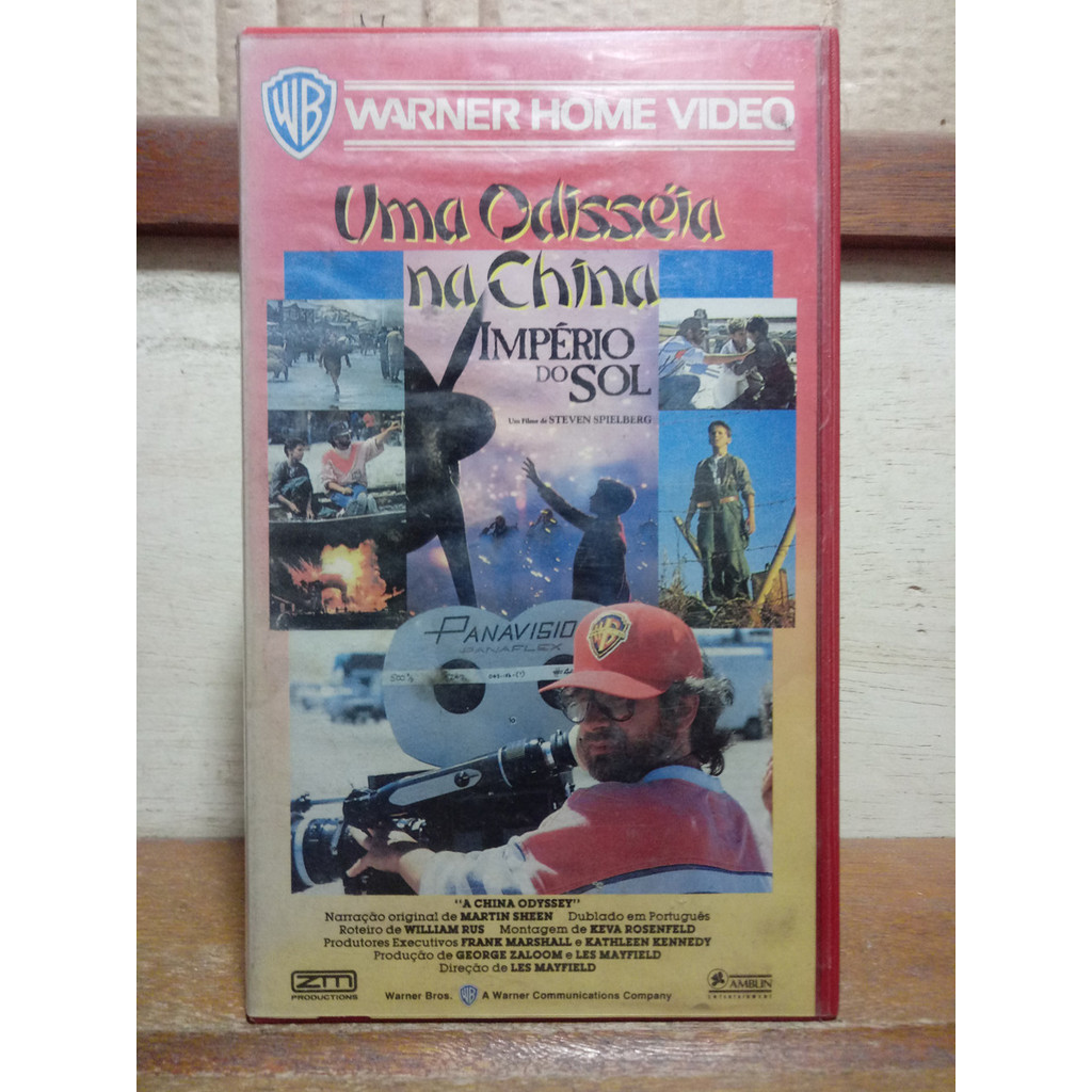 Vhs Uma Odisseia Na China Império Do Sol - Martin Sheen