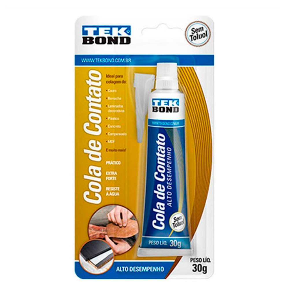 Cola de Contato Tekbond 30g em Oferta na Shopee