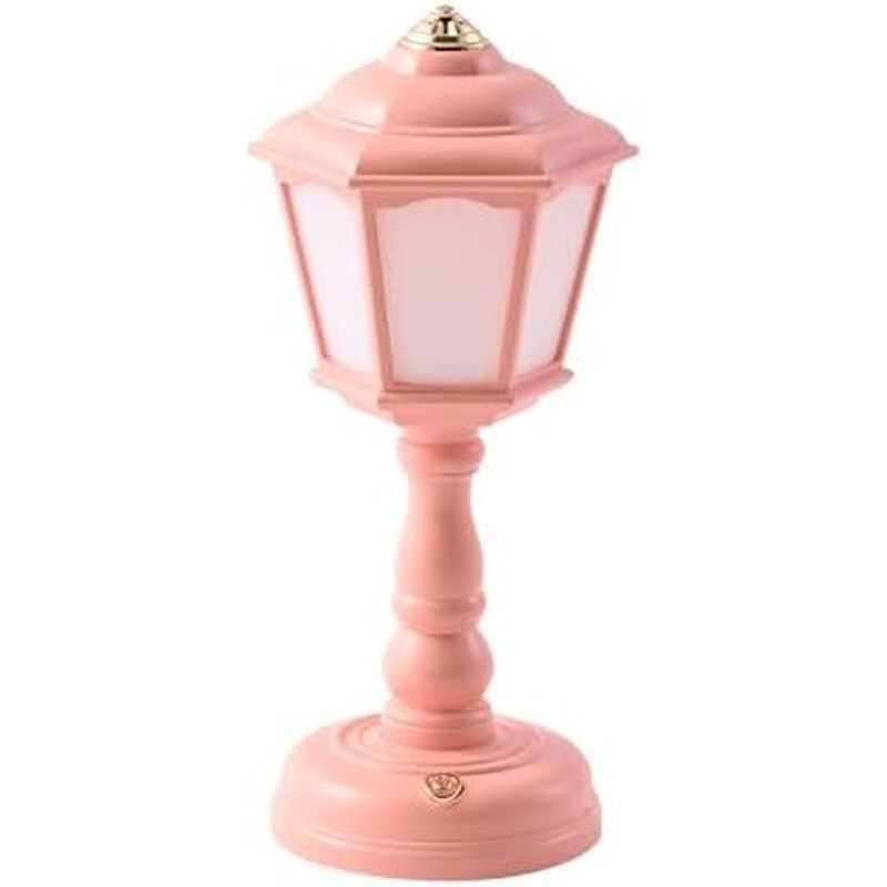 Mini Candeeiro De Mesa Vintage , LED Regulável Leitura Com Porta De Carregamento USB , Controle Sensível , Lâmpada De Es