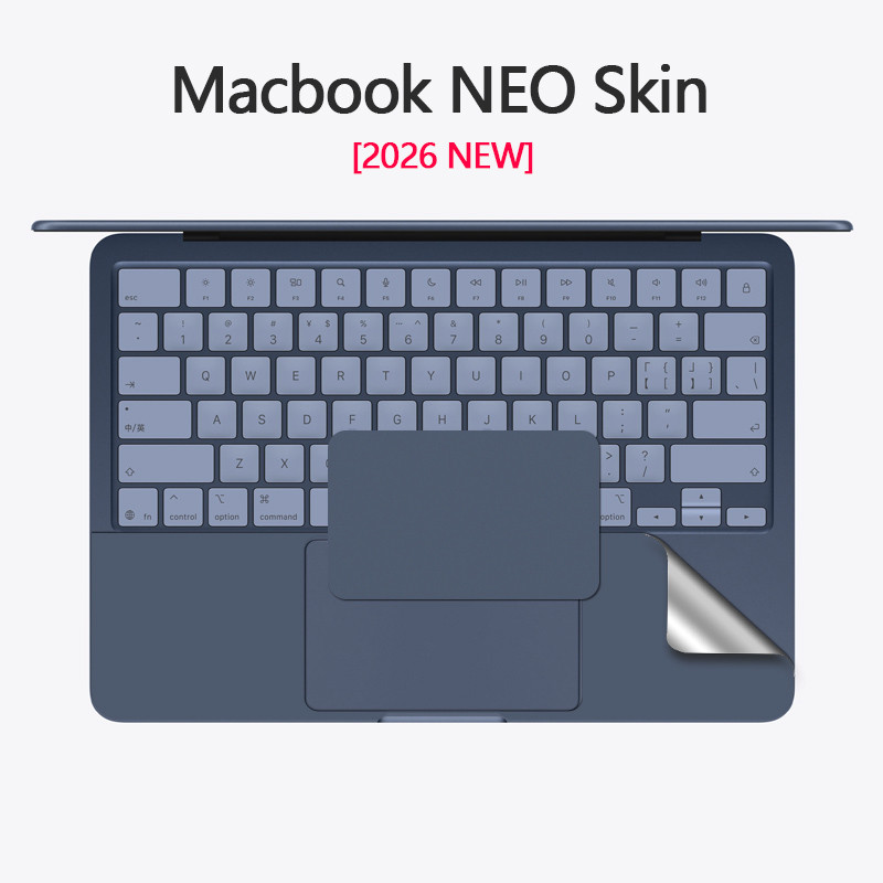 Protetor De Descanso De Palma Reutilizável Durável Para MacBook 2026 NEO A3404 Adesivo Pele Lavável Sem Resíduos Filme P