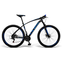 Bicicleta GTS M1 Freio Disco 21V Shimano Tourney Suspensão I-Vtec SX Lite