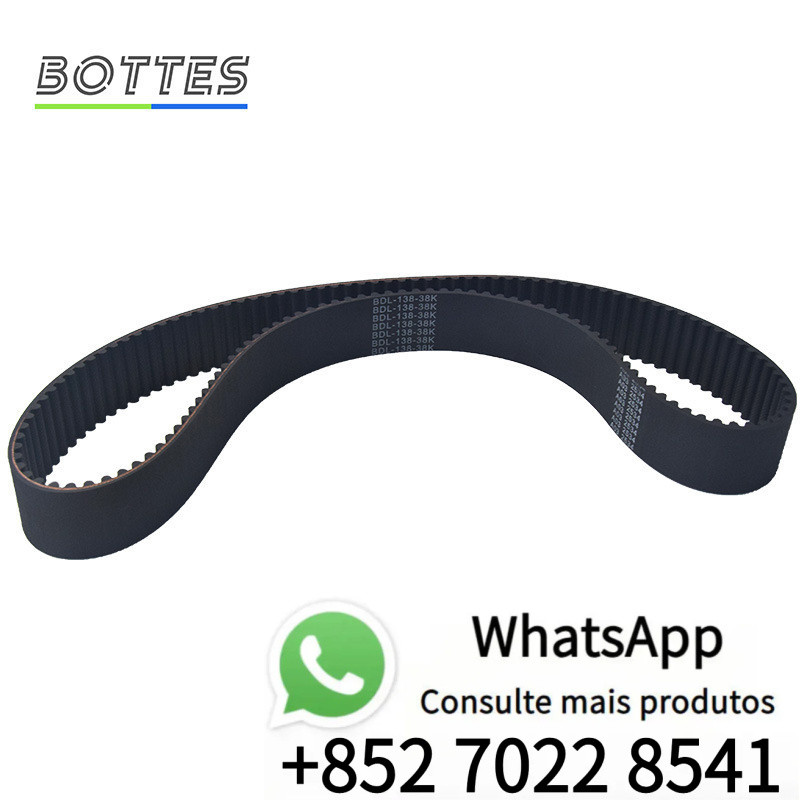 A correia dentada bdl-138-38k é adequada para a substituição da correia do sistema de transmissão da Harley 138 na motoc