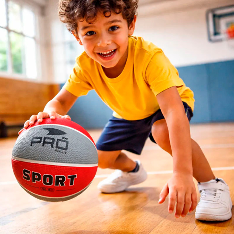 Bola De Basquete Infantil Pro Balls Basketball Nº 3 Cores
