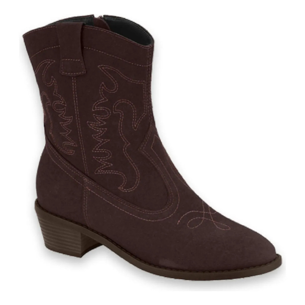 Bota Moleca Feminino Country Western Cano Curto 5353.201