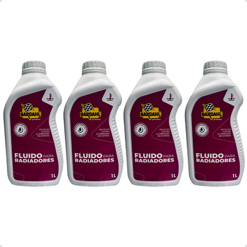4 L Aditivo Bardahl Fluido Para Radiadores Pronto Para Uso