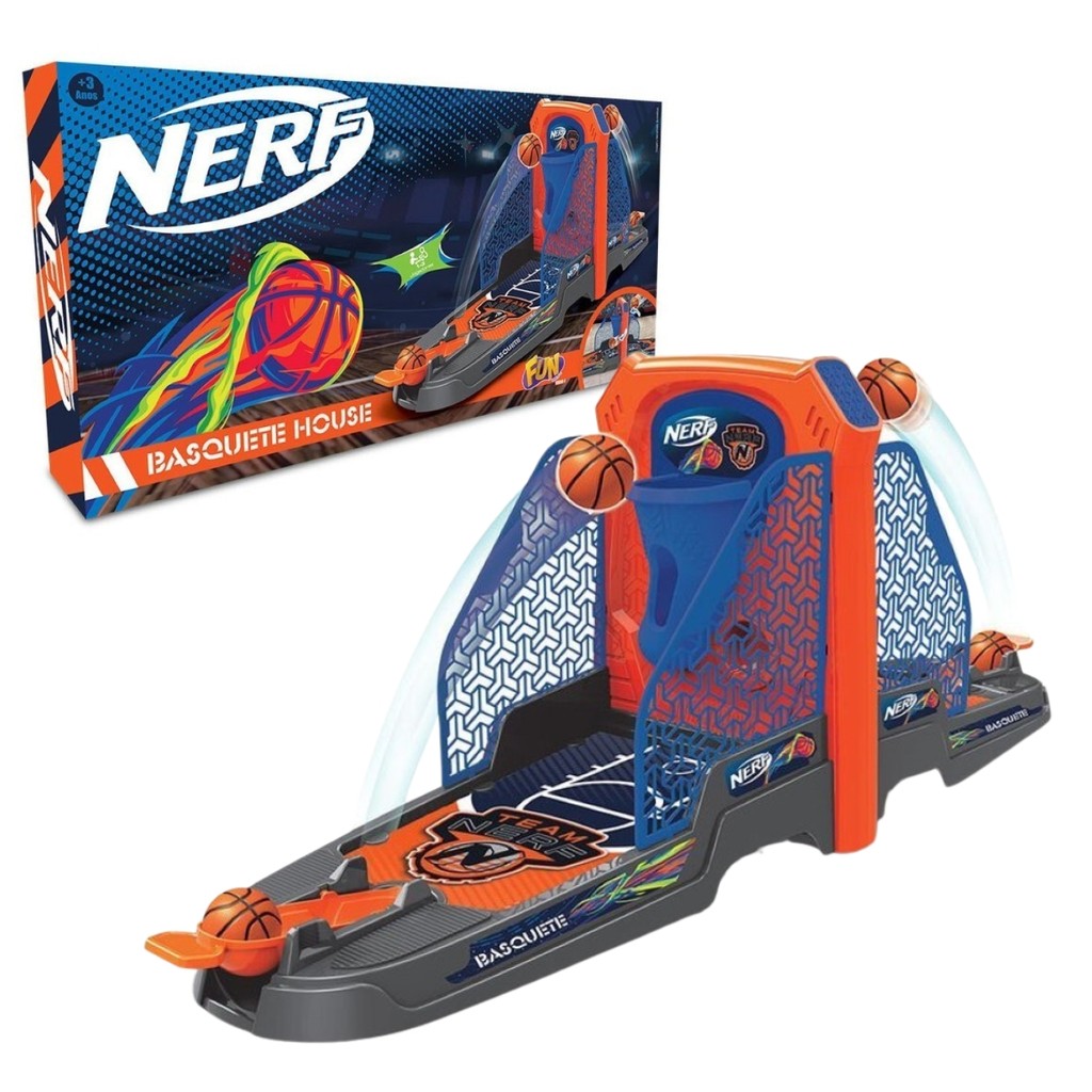 Nerf Basquete House F00567 - Fun