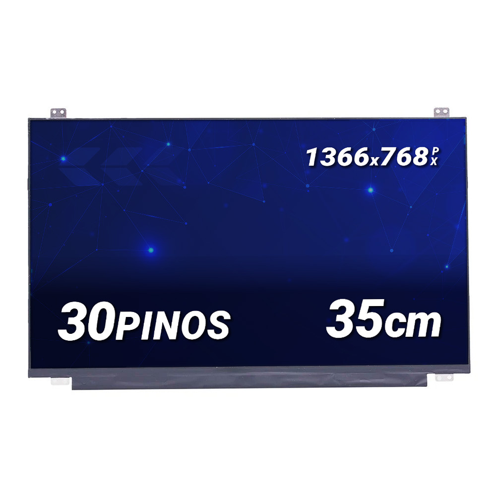 Tela 15.6" LED Slim Para Notebook Samsung NP350XAA-KF3BR 1366 x 768 (HD) em Oferta na Shopee