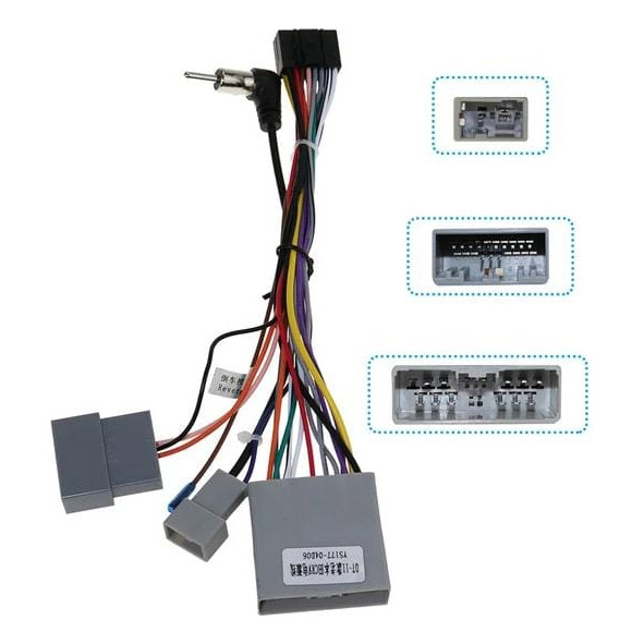 Chicote Plug Multimídia Android Honda Civic Crv 7 8 09 10 11