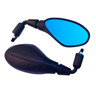 Retrovisor Bmw F800 Rebaixado 90° Honda Lente Convexo Azul em Oferta na Shopee