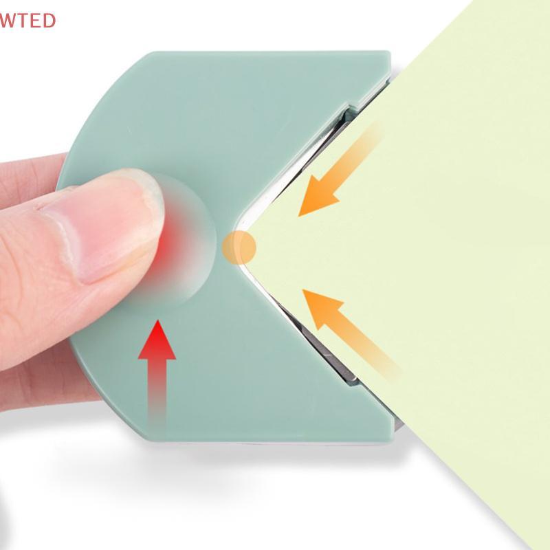 (WTED) Cortador De Papel E Arredondamento Canto Plástico PVC Máquina De Fazer Filme Aparador Acessórios Para Empresa De